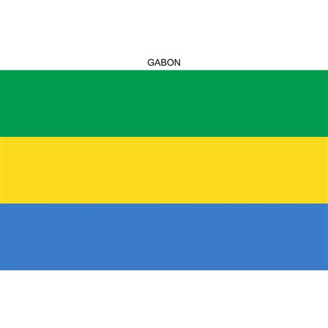 Gabon Flag - Awal Plastics Shop Catalogue