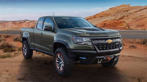 2016 Chevy Colorado Diesel: Specs And ZR2 Off-Road Concept From 2014 LA ...