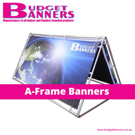 [PRODUCT] A-Frame Banners A-frame banners can be printed in full colour ...