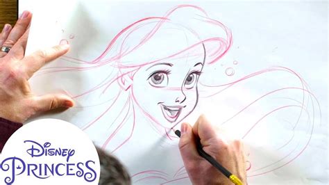 How to Draw Ariel from The Little Mermaid | Disney Princess - YouTube