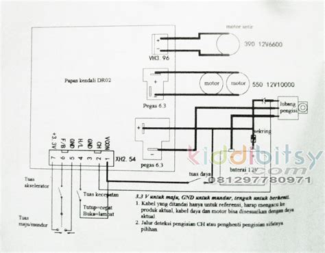 skema diagram mobil aki mainan anak ⋆ KIDDIBITSY.COM