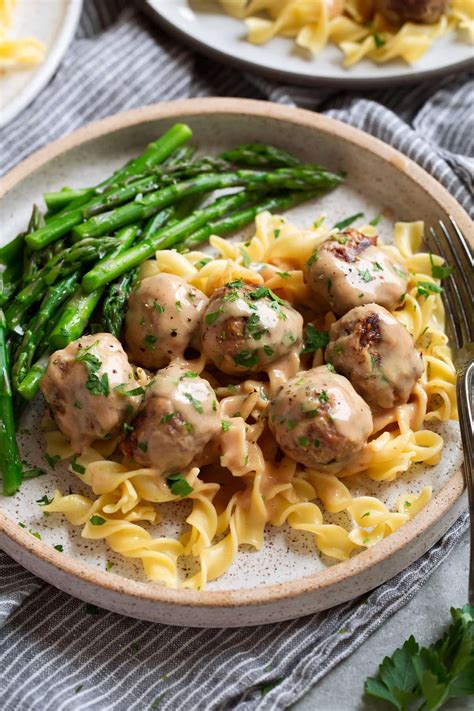 Swedish Meatballs Recipe {Oven Baked} - Cooking Classy