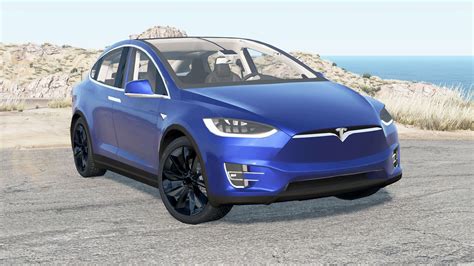 Tesla Model X 2017 for BeamNG Drive