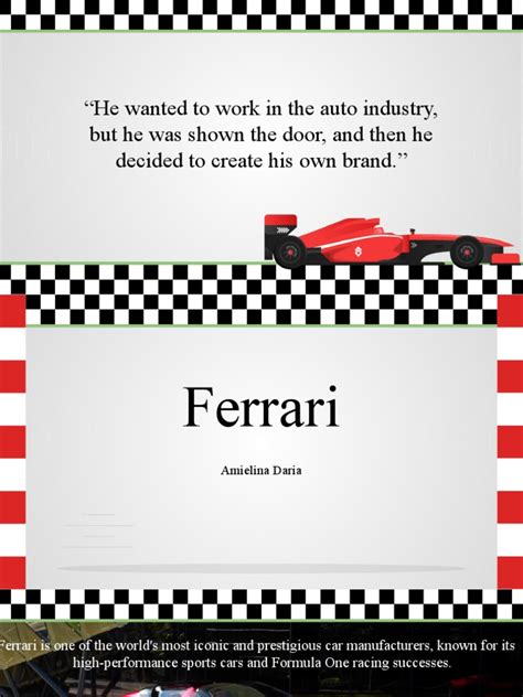 History of Ferrari | PDF | Motor Vehicle | Auto Racing