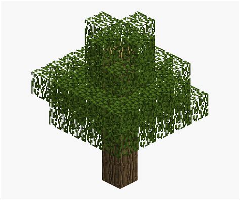 Minecraft Tree Png, Transparent Png - kindpng