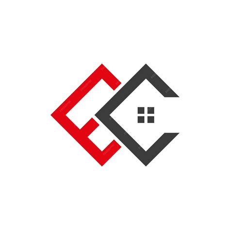 Premium Vector | A logo for the company ecc and c.