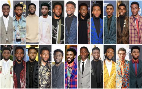 Chadwick Boseman Redefined Celebrity Male Style in the Space of a Few ...