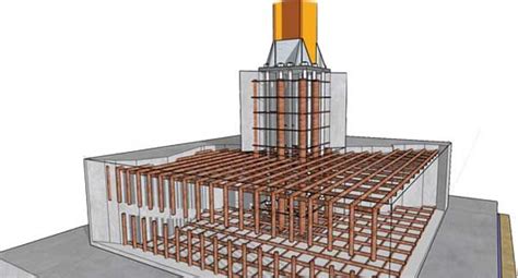 Steel Column Footing Foundation Detail | Footing foundation, Steel columns, Metal building designs