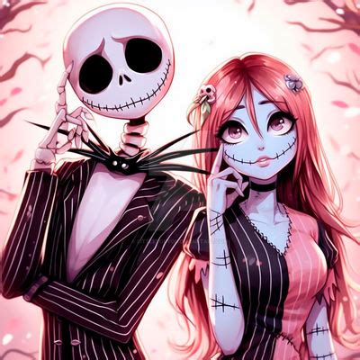 Happy Halloween - Jack nd Sally by LittleYouYou on DeviantArt