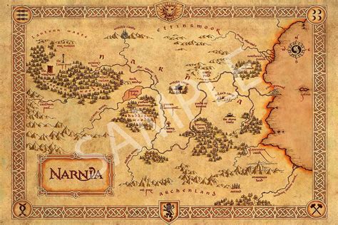 Buy Best Print Store - The Chronicles of Narnia, Narnia (11x17 inches) Online at desertcartSouth ...