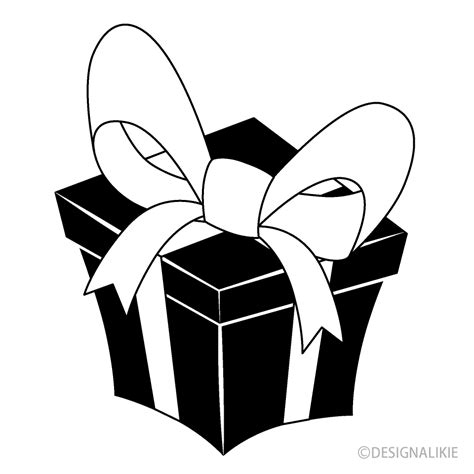 Present Box Silhouette Clip Art Free PNG Image｜Illustoon