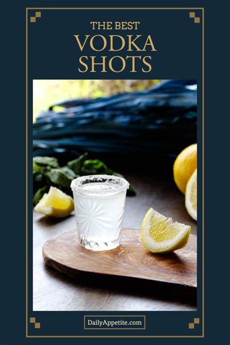 12 Best Vodka Shots - Daily Appetite