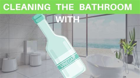 Easy Way to Clean your Bathroom with Vinegar | FastKlean