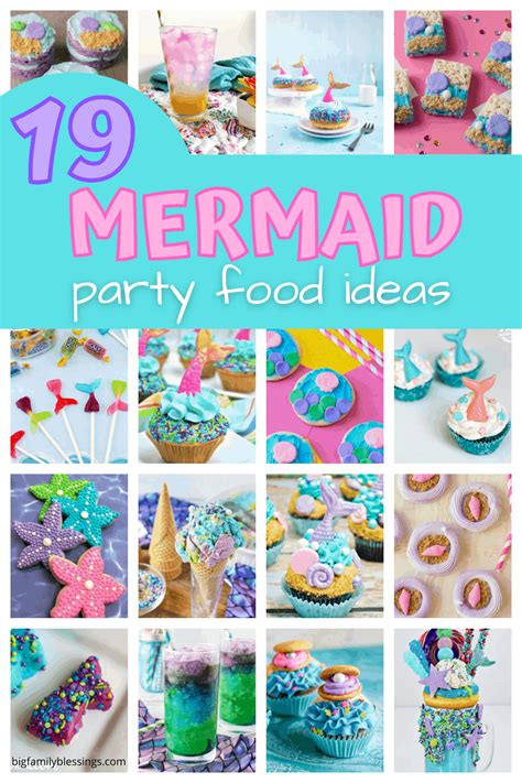 Best Ever Magical Mermaid Party Food Ideas