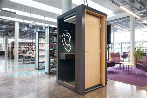 Acoustic phone booth for office - INTO the Nordic Silence