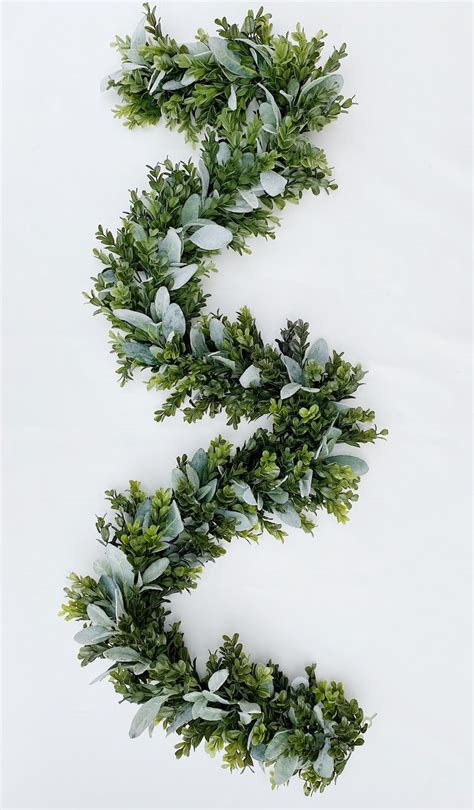 Greenery Garland Christmas Greenery for Mantle Decor - Etsy