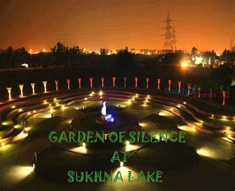 The Garden of Silence is located at the end of the Sukhna Lake, Chandigarh....#EventsInTricity # ...