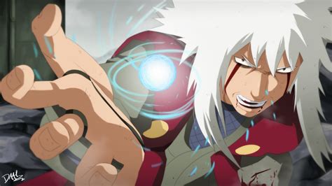 Jiraiya's Rasengan Mastery - Naruto HD Wallpaper