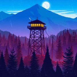 Firewatch - The Tower | Wallpapers HDV