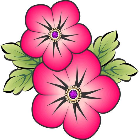 Pin on imagem | Flower drawing, Flower painting, Flower clipart