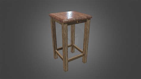 Tall Pub Table - Download Free 3D model by Stainless Reality Ltd (@StainlessReality) [9e540ae ...