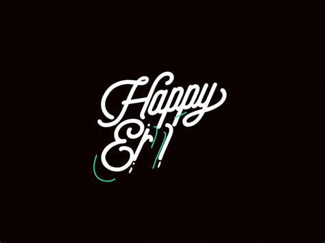 Happy Ending logo animation by Mantas Gr on Dribbble