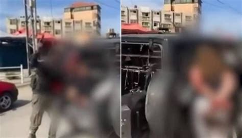 Israel-Gaza conflict: Social media videos appear to show women being ...