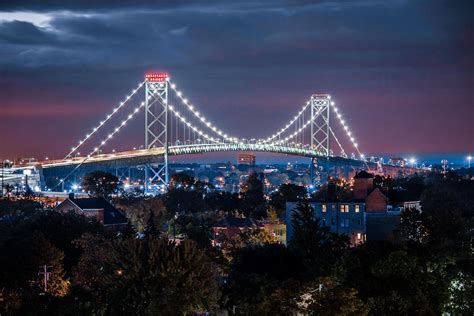 Ambassador Bridge From Detroit, Michigan - [2560 × 1707] [OC] : r ...