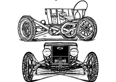 Ford Model T Graphic · Creative Fabrica