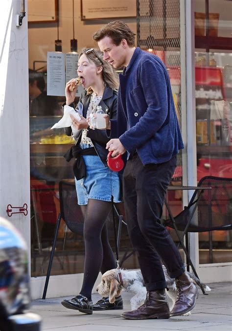 Saoirse Ronan and Jack Lowden on a Romantic Stroll in London, Septrember 2020 • CelebMafia