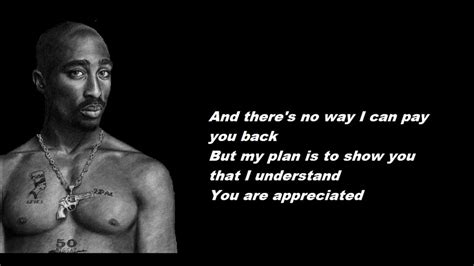 Tupac Shakur Dear Mama Songtext