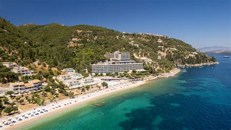 View of the Nissaki Beach in Corfu, Greece · Free Stock Photo