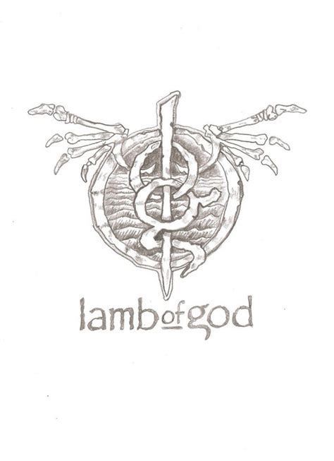 Lamb of god logo by Hattiefern on DeviantArt