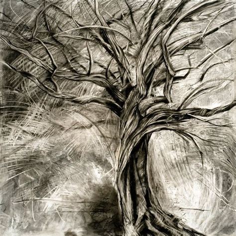 49 best drawing examples (charcoal) tree images on Pinterest | Drawings ...