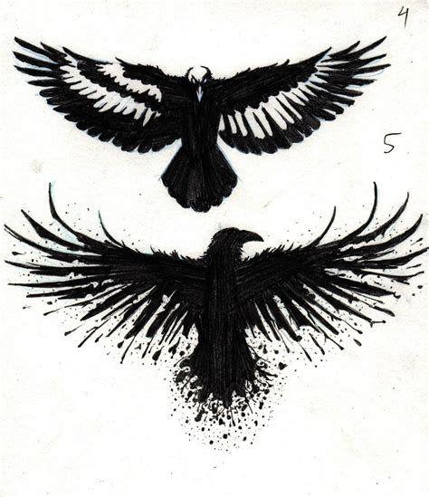 Crow Tattoo Designs by marcAhix on DeviantArt