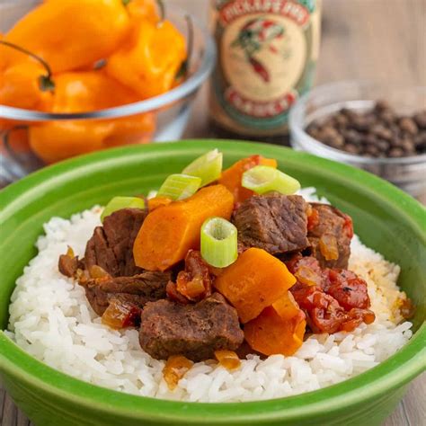 Instant Pot Jamaican Beef Stew - DadCooksDinner