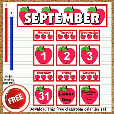 Best Of 31 Design Free Printable Calendar Numbers 1-31 Pdf | Classroom calendar, Classroom ...