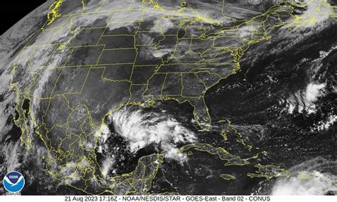 Storm Brewing In Gulf Of Mexico Set To Strengthen