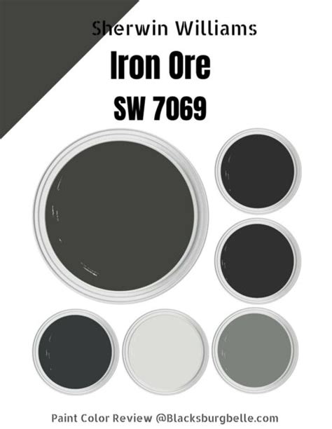 Sherwin Williams Iron Ore (Palette, Coordinating & Inspirations)