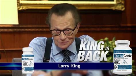 Larry King On Prostagenix - YouTube