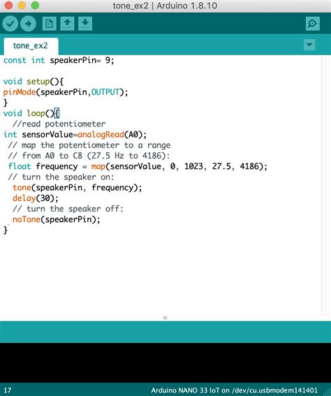 TONE AND FREQUENCY OUTPUT USING ARDUINO — Beste Saylar