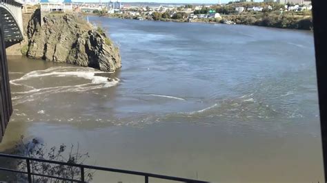 Reversing Falls Bridge, Saint John, New Brunswick - YouTube