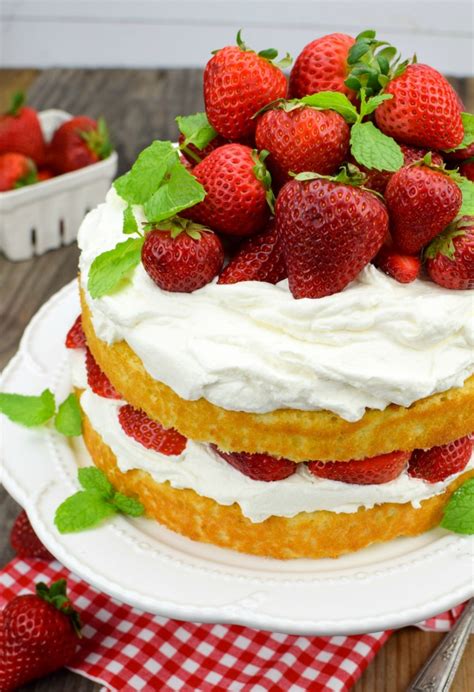 Strawberry Shortcake Cake - Gonna Want Seconds