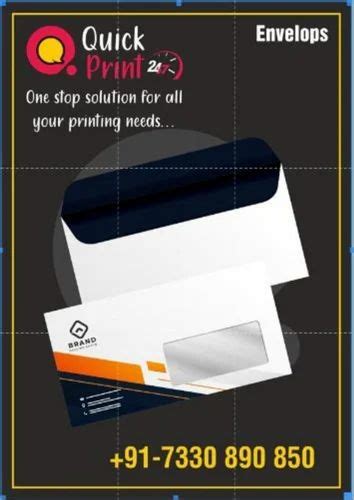 Envelope Printing Services at Rs 5/piece in Hyderabad | ID: 2849905079048