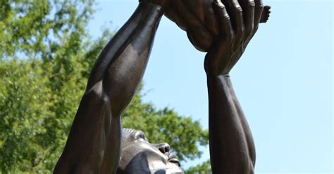 The Behold Statue Depicting Kunta Kinte Lifting a Baby · Free Stock Photo