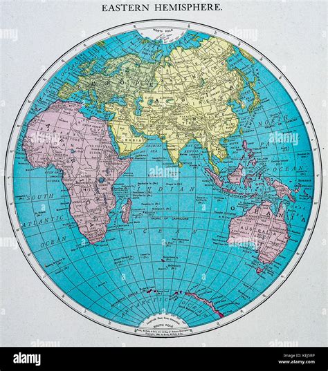 Map Of The Eastern Hemisphere - Maps For You