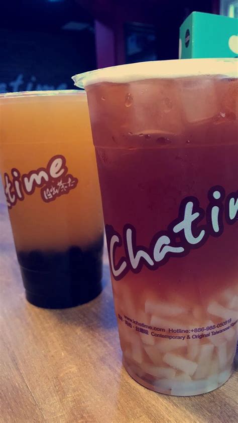 Chatime bubble tea mango and lychee flavour.. ️ | Bubble tea flavors, Bubble milk tea, Chatime