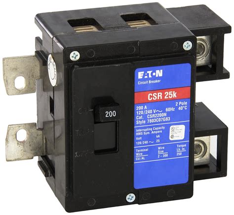 Eaton CSR2200N CH Main Breaker Kit, 200 Amp: Amazon.com: Industrial & Scientific