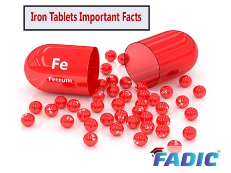 The 3 Important Facts you should Know about Iron Tablets