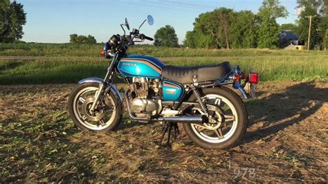 Honda CB400a “Hawk” Hondamatic 1978 model with a tour, riding video and ...